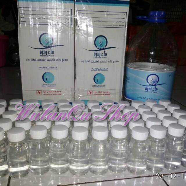 

Air zam zam asli dan murni. -+80ml