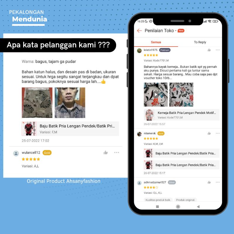 Kemeja Batik Pria Lengan Panjang Halus Katun Seragam Kantor Kerja Hajatan Pernikahan Murah Bahan Katun Tidak Luntur Cod Shopee Murah Grosir Batik Pekalongan