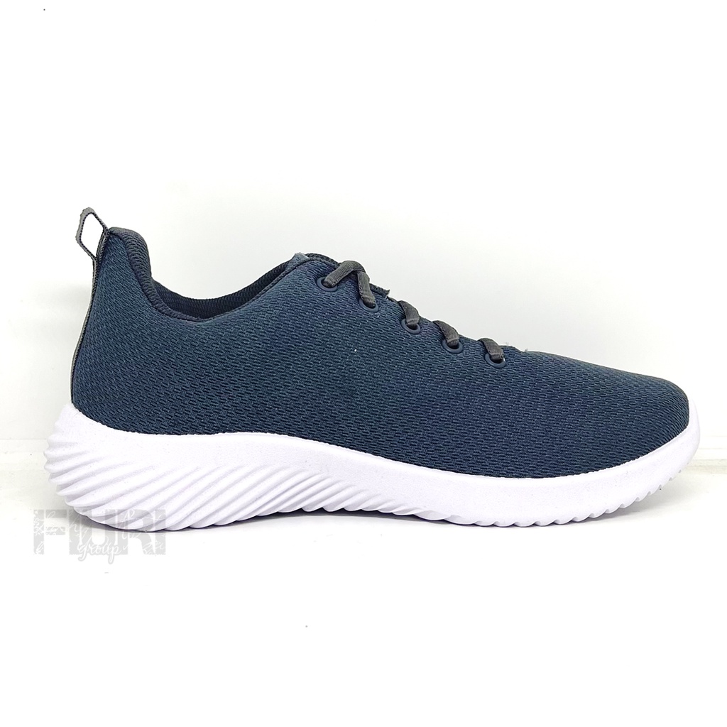 FIURI - ANDO Original - EVALD 39-43 ABU-ABU - Sepatu Kets Pria - Sepatu Sneakers Pria - Sepatu Olahraga Sport Pria - Sepatu Casual Kanvas - Sepatu Jogging Lari Fitness Gym Senam Pria - Sepatu Sekolah Bertali SMP SMA