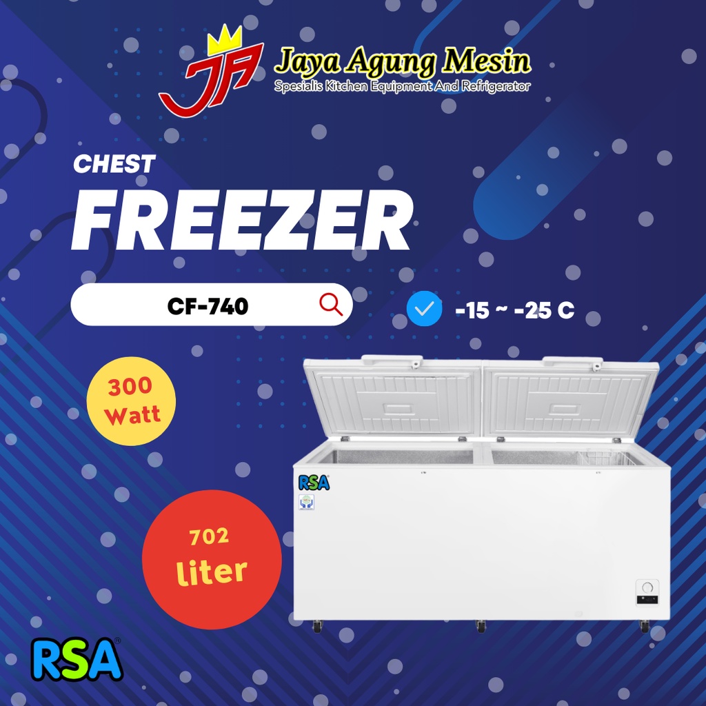 Chest Freezer RSA CF 740 Freezer Box/Freezer CF-740/CF740