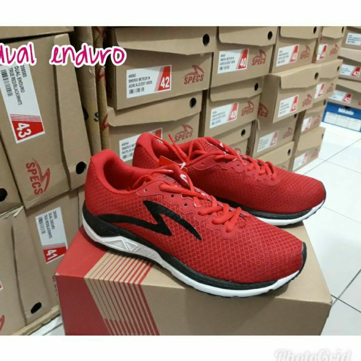 Sepatu running specs dual enduro pd sport semarang