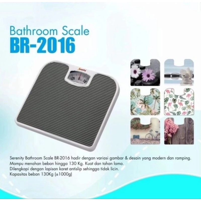 Timbangan badan manual Serenity BR 2016