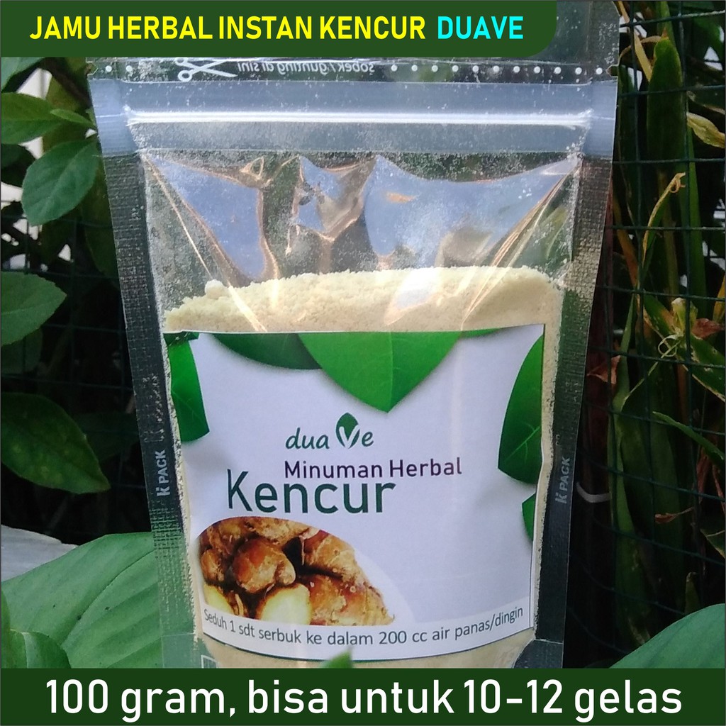 

JAMU HERBAL INSTAN KENCUR DUAVE