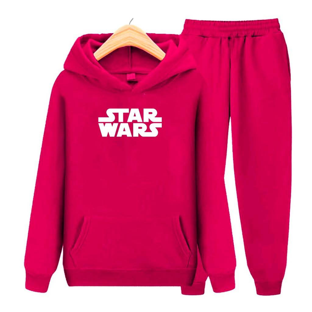 Setelan Anak StarWars Set Hoodie Topi S-XXL