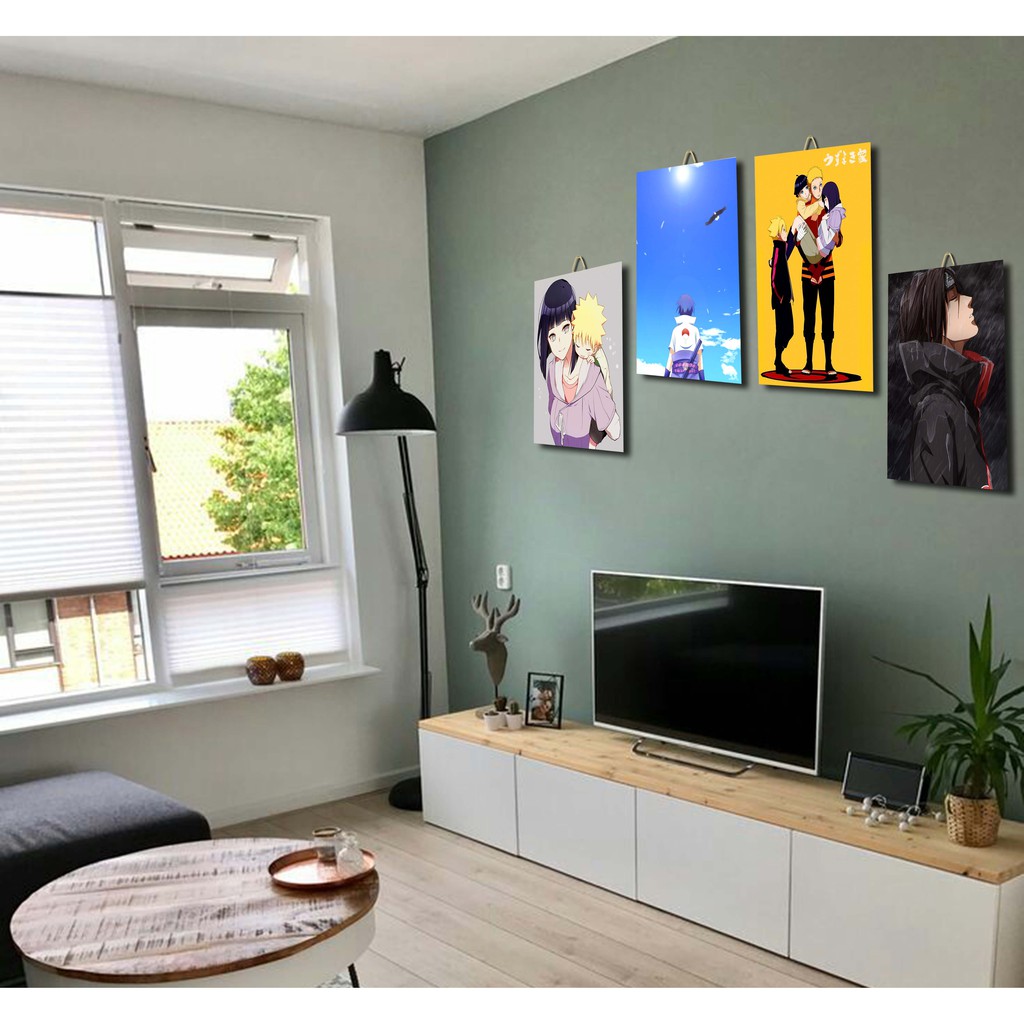 Hiasan dinding ANIME NARUTO/ dekorasi dinding / dekorasi kamar / poster dinding / walldecor