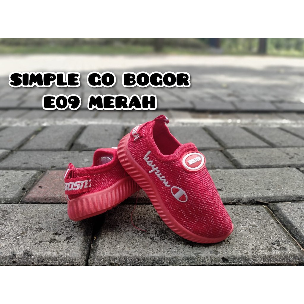 SEPATU BABY - SEPATU BALITA MINI LUCU BOSTER E09 - E10 21-26