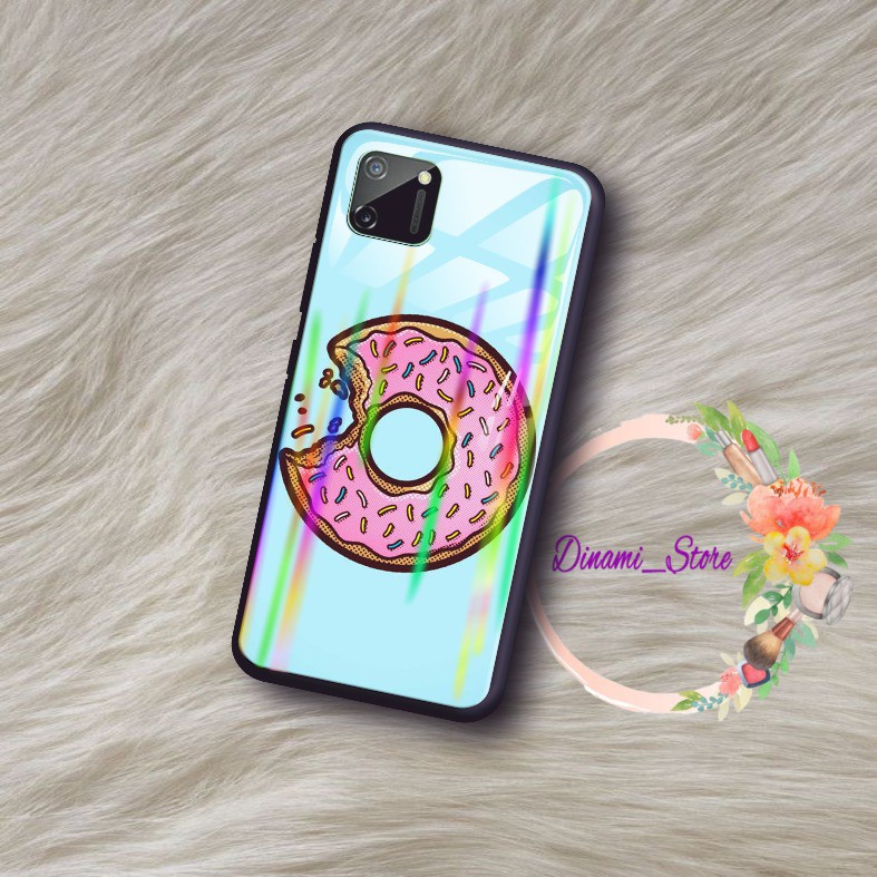 back case glass aurora Donuts wallpaper Vivo Y91 Y17 Y12 Y15 Y93 Y95 Y81 Y83 Y71 Y53 y20 Y30  DST310