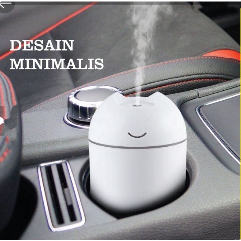 USB Air Mini Portable Mist Maker / Aromatherapy Purifier Diffuser LED-1