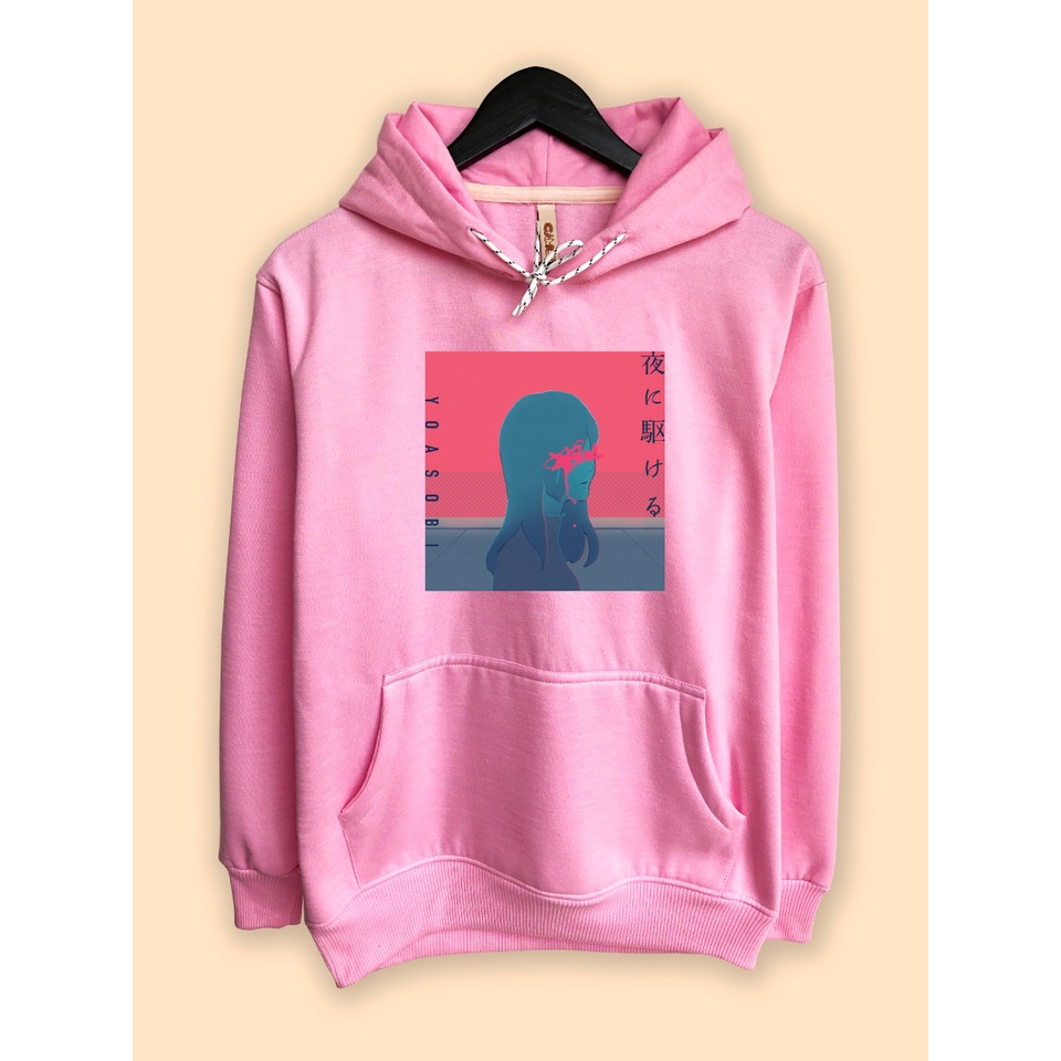 Jaket Hoodie Yoasobi Japan Music Band Jepang