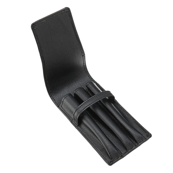 

(TERLARIS) NEW Fountain Pen Roller PU Leather Pouch Pen Case Holder