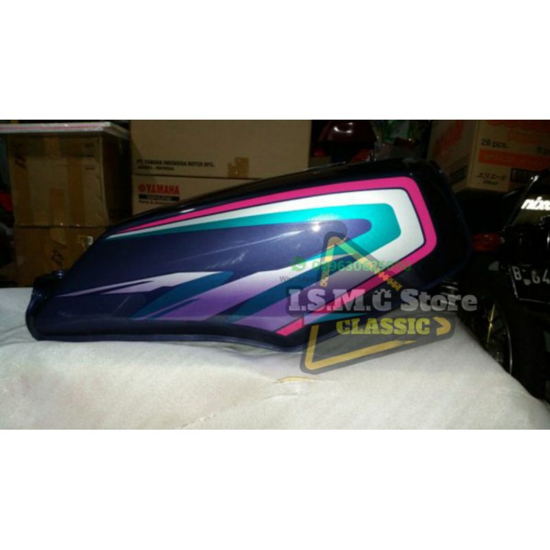 tangki RX king RX K 1995/1996/1997 warna Biru kualitas seperti Ori Original Yamaha