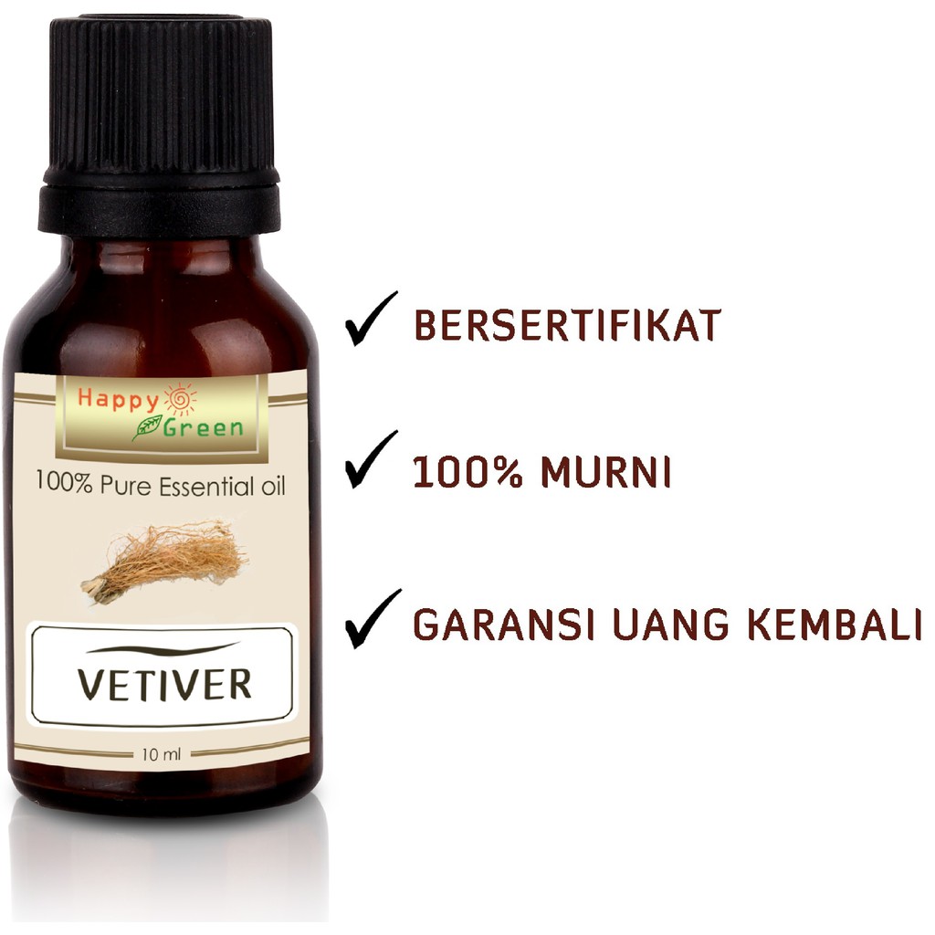 Happy Green Custom Oil Vetiver 20 ml