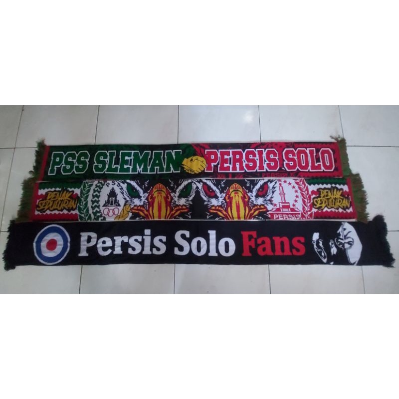 Syal / Scarf PERSIS SOLO FANS , PSS SLEMAN PERSIS SOLO 14 GET SPESIAL