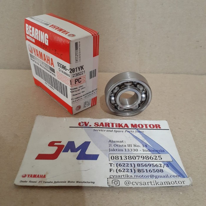 Bearing As Pully Belakang Mio M3, Soul Gt 93306-201Yk