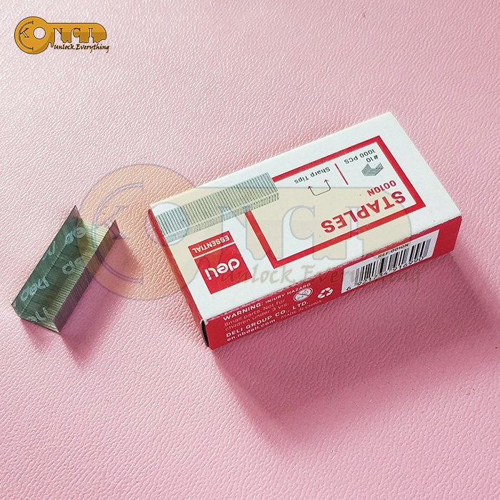 Isi Staples Kecil Merk Deli Refill Isi Ulang Stapler Staples No 10