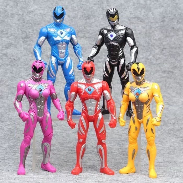 05278 miniature power rangers figure power rangers topper kue power rangers