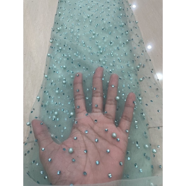 Tulle Mutiara Swarovski