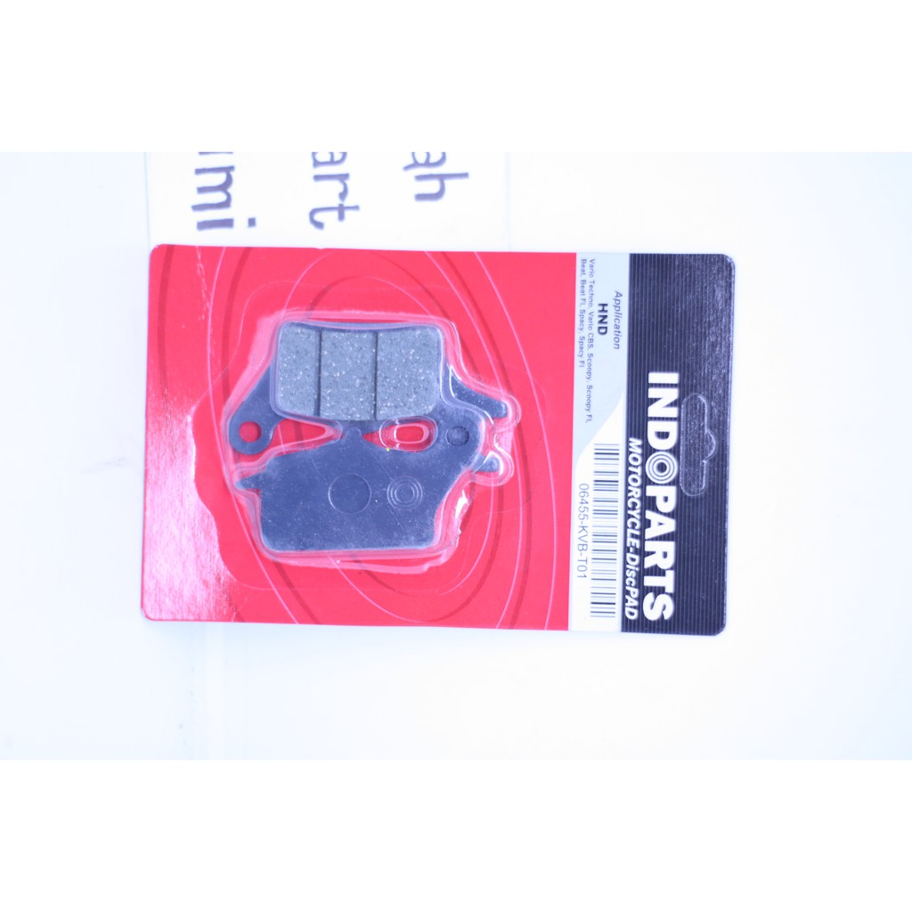 DISPED DISCPAD KAMPAS REM DEPAN VARIO CBS TECHNO BEAT F1 INDOPARTS