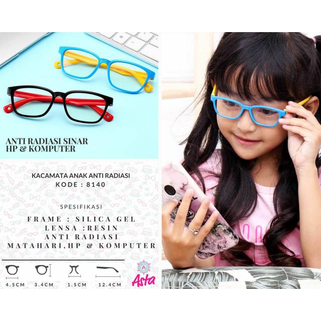 Kacamata Anak Anti Radiasi by Asta