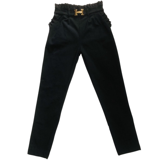 celana baggy pants wanita | celana baggy pants hitam by skymode