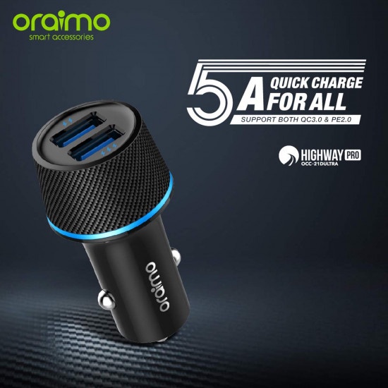 KEPALA SAVER ORAIMO OCC-21D ULTRA 2 USB QUALCOMM 3.0