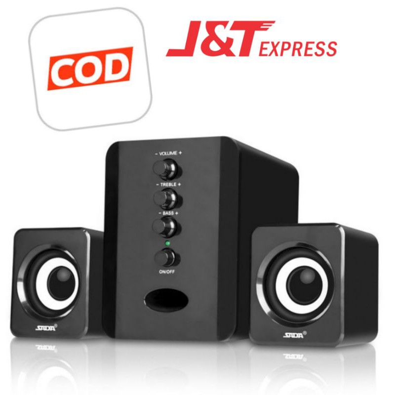 [TERMURAH] Speaker Stereo 2.1 with Subwoofer &amp; USB Power