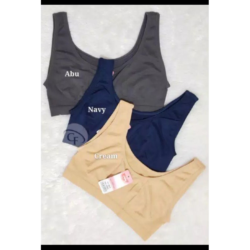 12 PCS/MINISET LUSINAN| SPORT BRA| 017 RAJUT #44# ShopeeSuperSeler