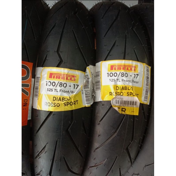PIRELLI 100/80R17