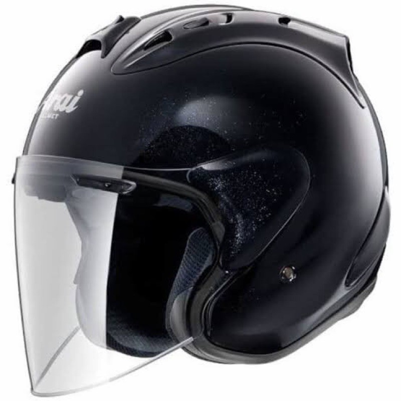 HELM ARAI VZ RAM BLACK GLASS ORIGINAL.HELM MOTOR ARAI ORIGINAL