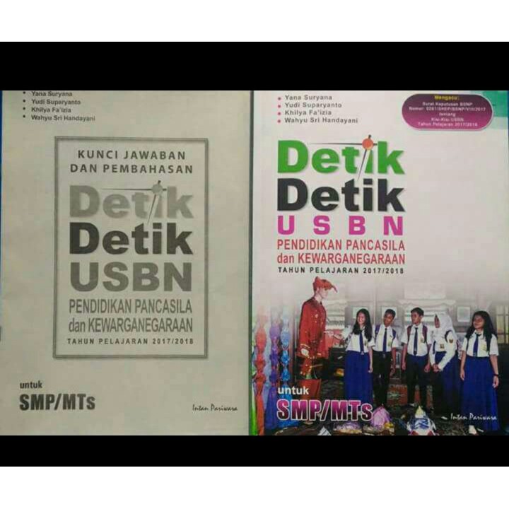 Paket Lengkap Detik Unbk Smp Usbn Ips Usbn Pkn Dan Kunci Jawaban Shopee Indonesia