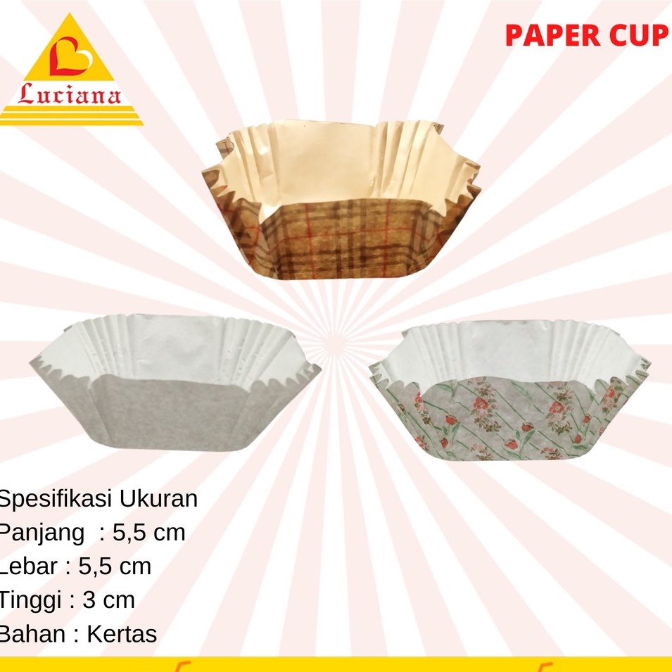 PAPER CASE KOTAK - Fora Square Paper Case