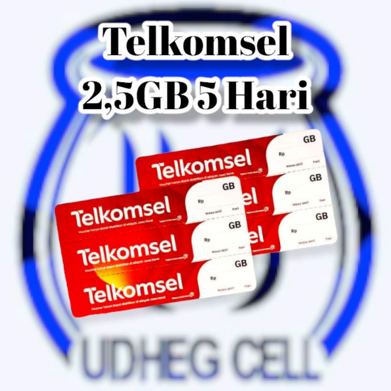 Voucher Telkomsel 2,5GB 5Hari(JATENG & JATIM)