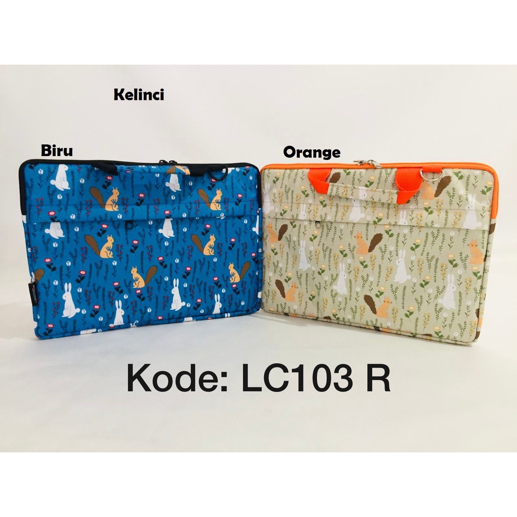 Tas Laptop/ case laptop/ selempang MOHAWK gambar lucu code LC103