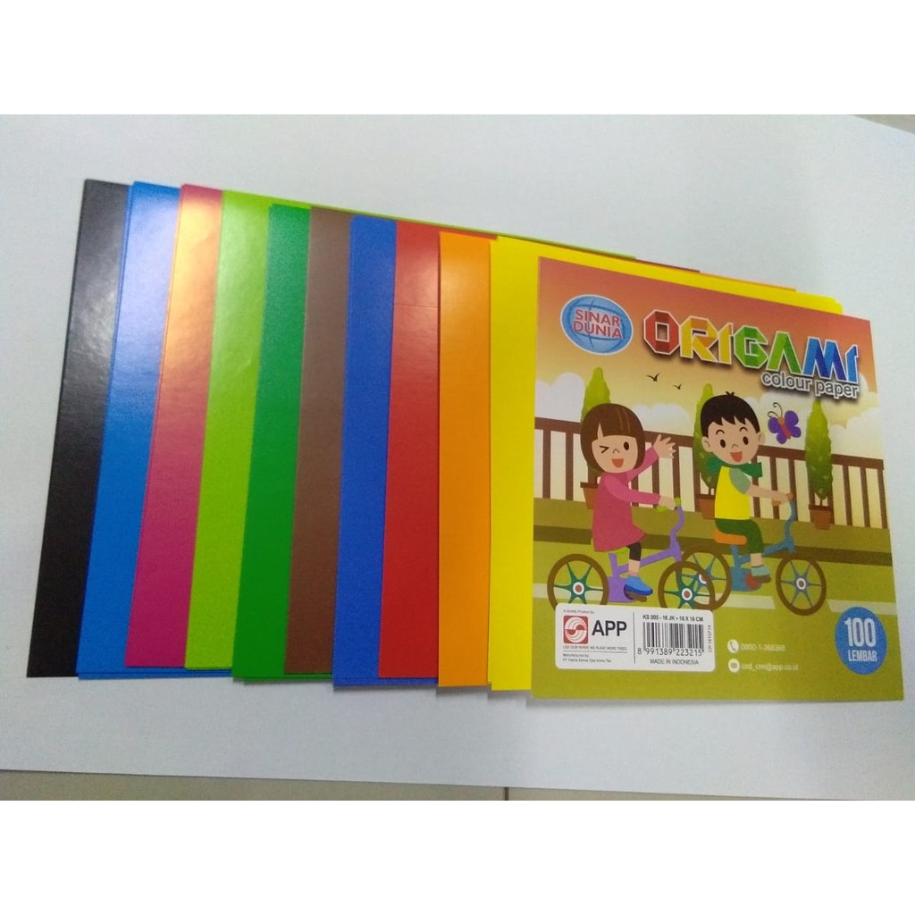 

SIDU ORIGAMI 16X16 ISI 100 LEMBAR