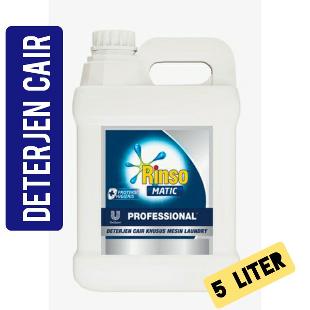 RINSO MATIC CAIR 5 LITER PROFESSIONAL UNTUK BUKAAN DEPAN DAN ATAS