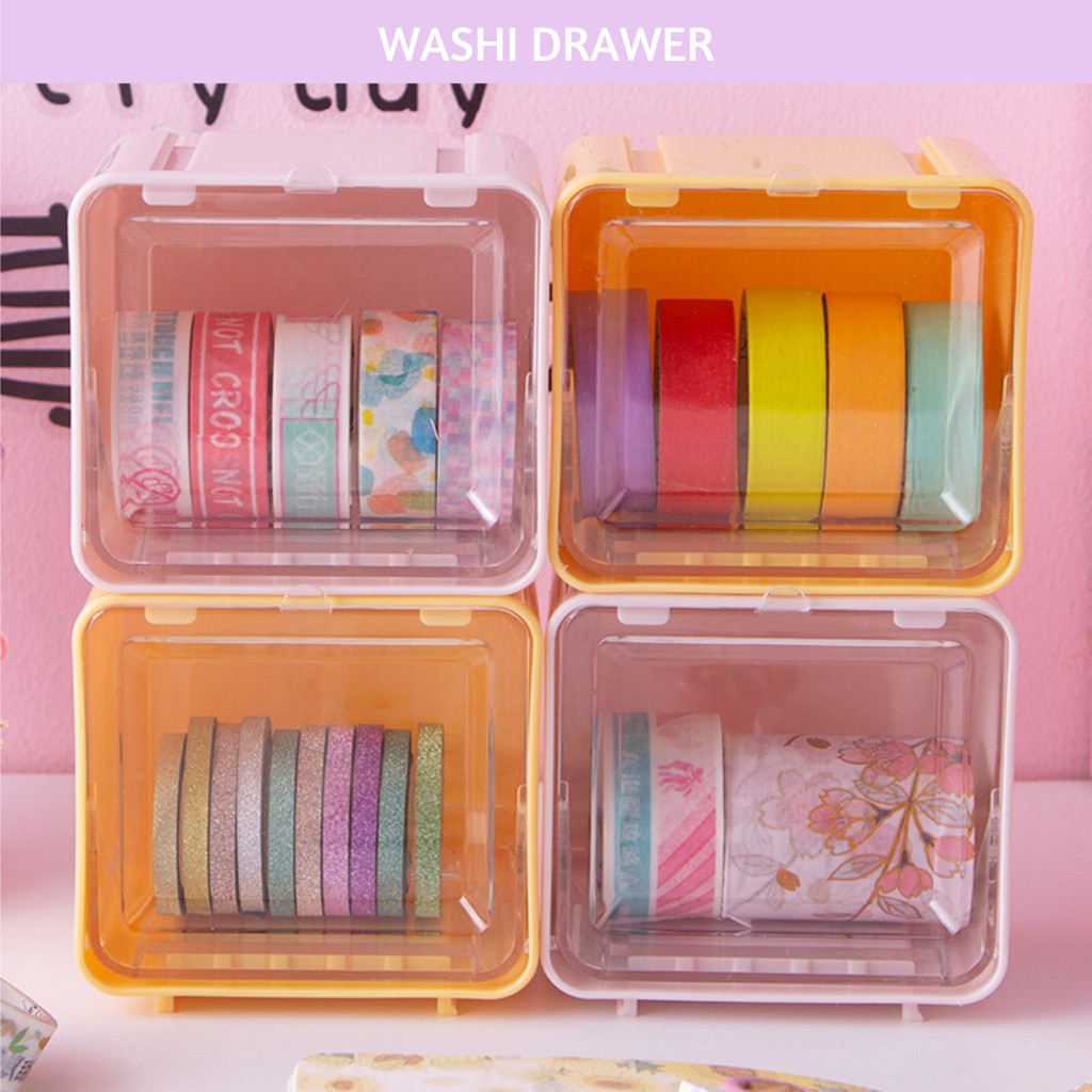 

CONTAINER TEMPAT WASHI TAPE MASKING TAPE DIY PLANNER AGENDA BUJO