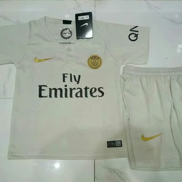 JERSEY BOLA PSG AWAY KIDS 2018/2019 GRADE ORI
