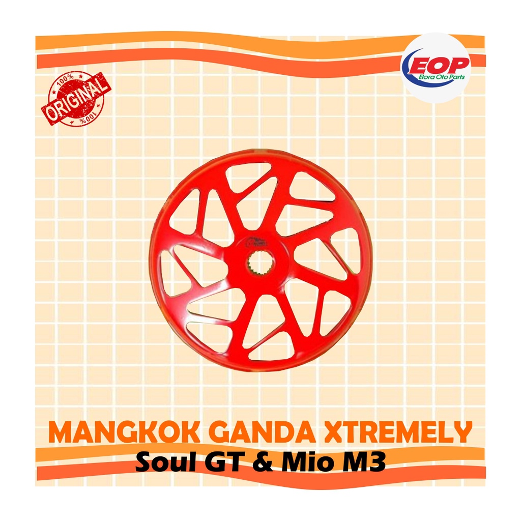 Mangkok Ganda XTR Xtremely Racing Mio M3, Soul GT Original