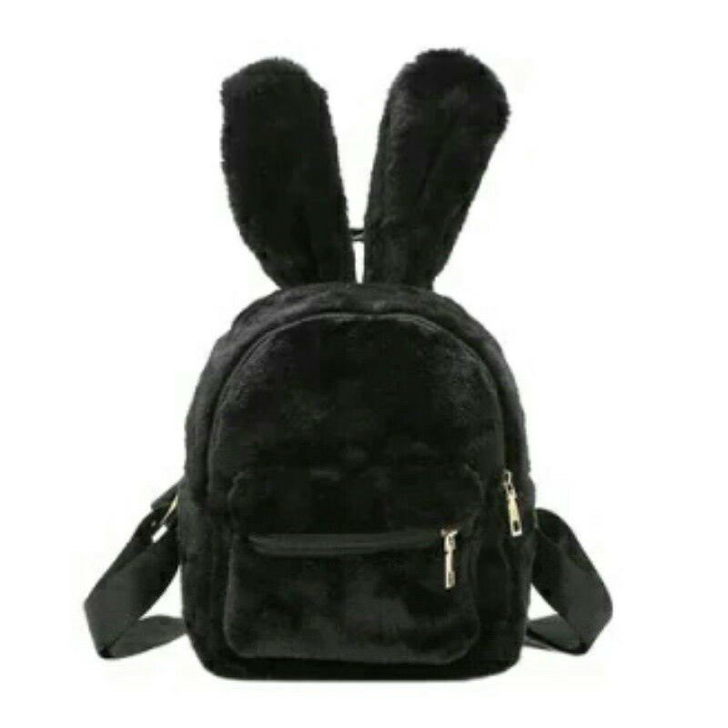 REALPICT Ransel bunny/Ransel Melody bulu bulu tas Gendong anak,remaja korean