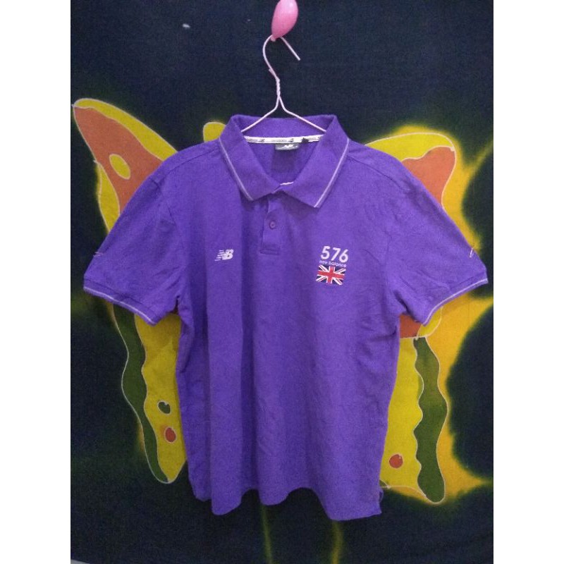 New balance kaos polo branded second original