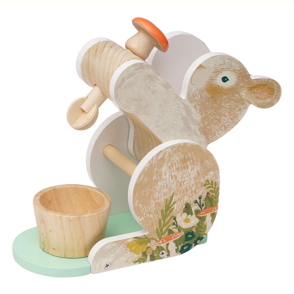 Manhattan Toy Bunny Hop Mixer - Wooden Montessori Toys Kids Baby Anak Bayi Balita Mainan Edukasi Kayu Dapur Masak Masakan