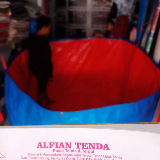 Kolam bulat diameter 2m tinggi 1m