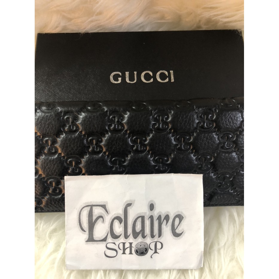 Dompet panjang gucci kulit jeruk/dompet lipat/dompet import