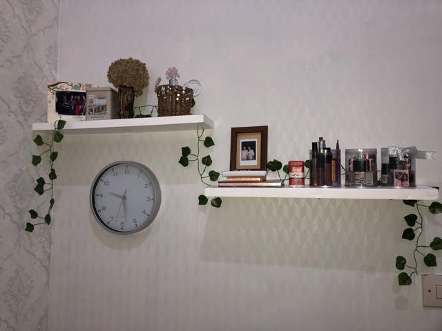 Rak Dinding Minimalis Uk 60cmx13cm Rak Hambalan 2 Pcs Rak Serbaguna Decorasi Dapur Serbaguna