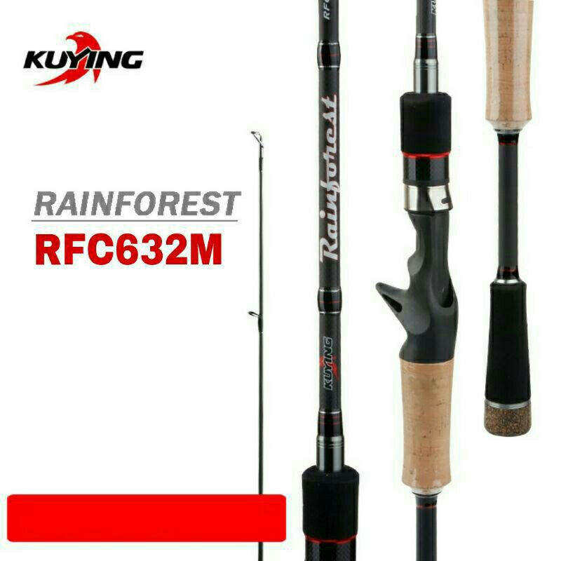 ROD / JORAN - CASTING KUYING RAINFOREST RFC632M 16LB (Pack Pvc)