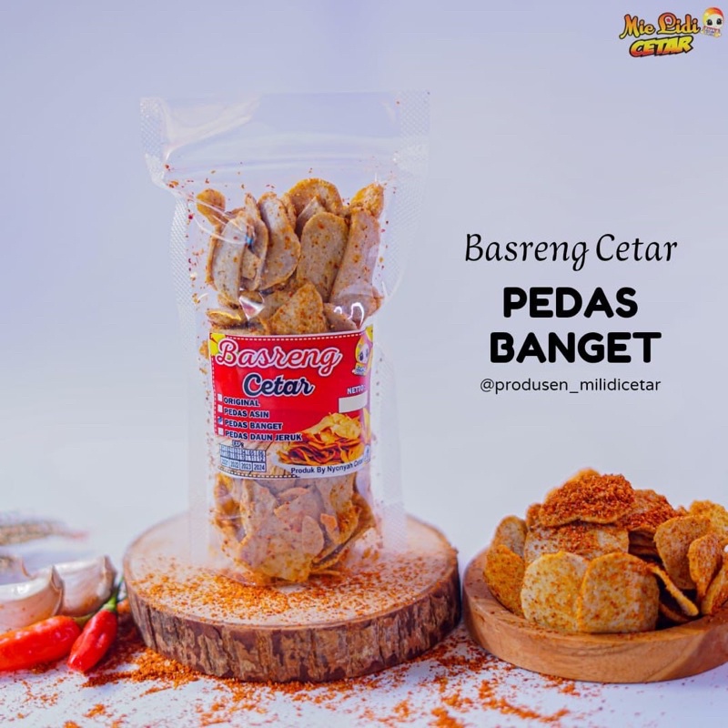 

Basreng Cetar (80 gr) ( Free Bubblewrap)