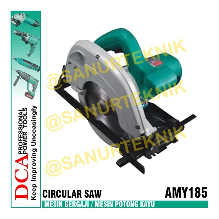 Mesin Potong Kayu / Mesin Circular Saw DCA AMY185 / AMY 185