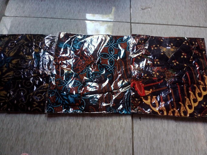 Bswart Batik Hrb026 Kenongo Hem Pendek Padi Pekalongan M L Xl Batik Pria Murah Modern Grosir