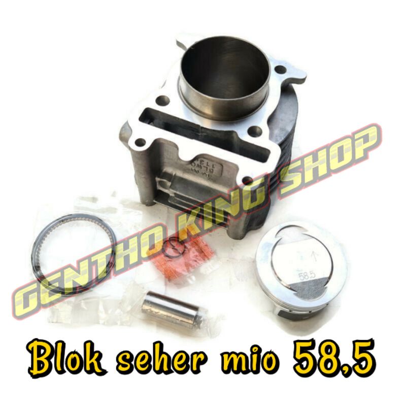 BLOK SEHER BORING SILINDER KIT MIO 58.5MM RACING BORE UP THALLAND