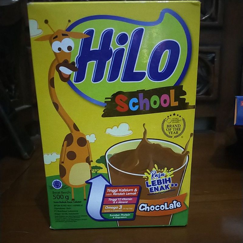 

Hilo School Chocolate/Vanilla/Madu 500gr